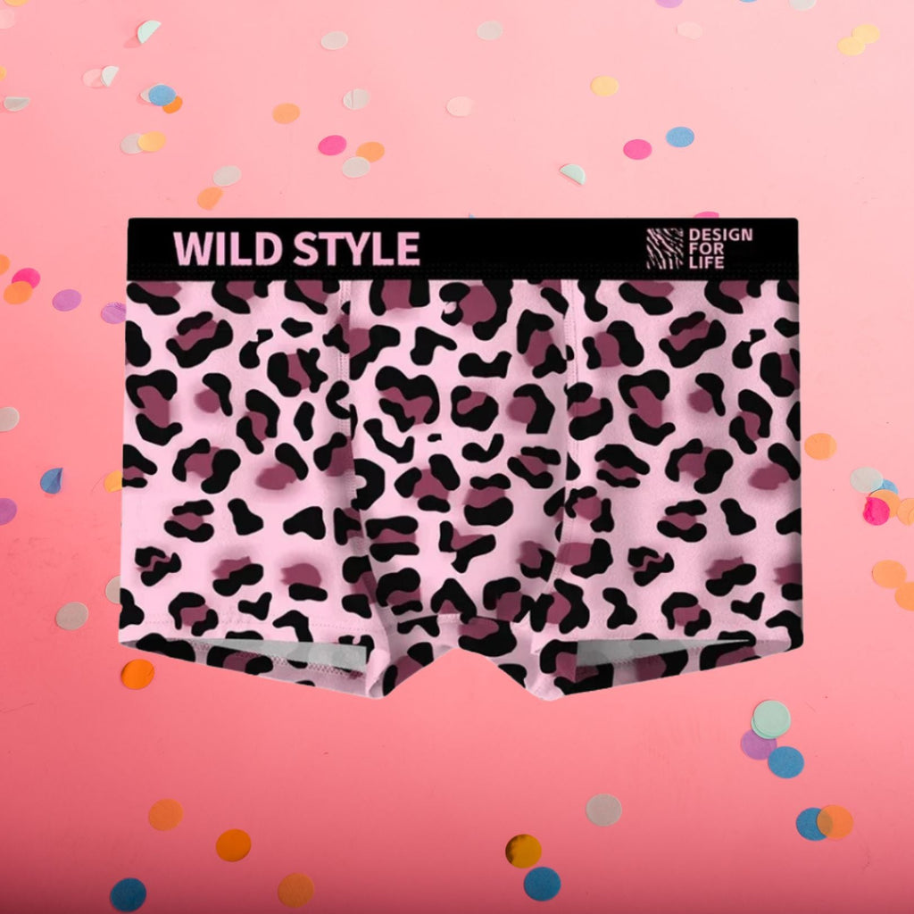 Jungle Heat Leopard Print Men's Underwear