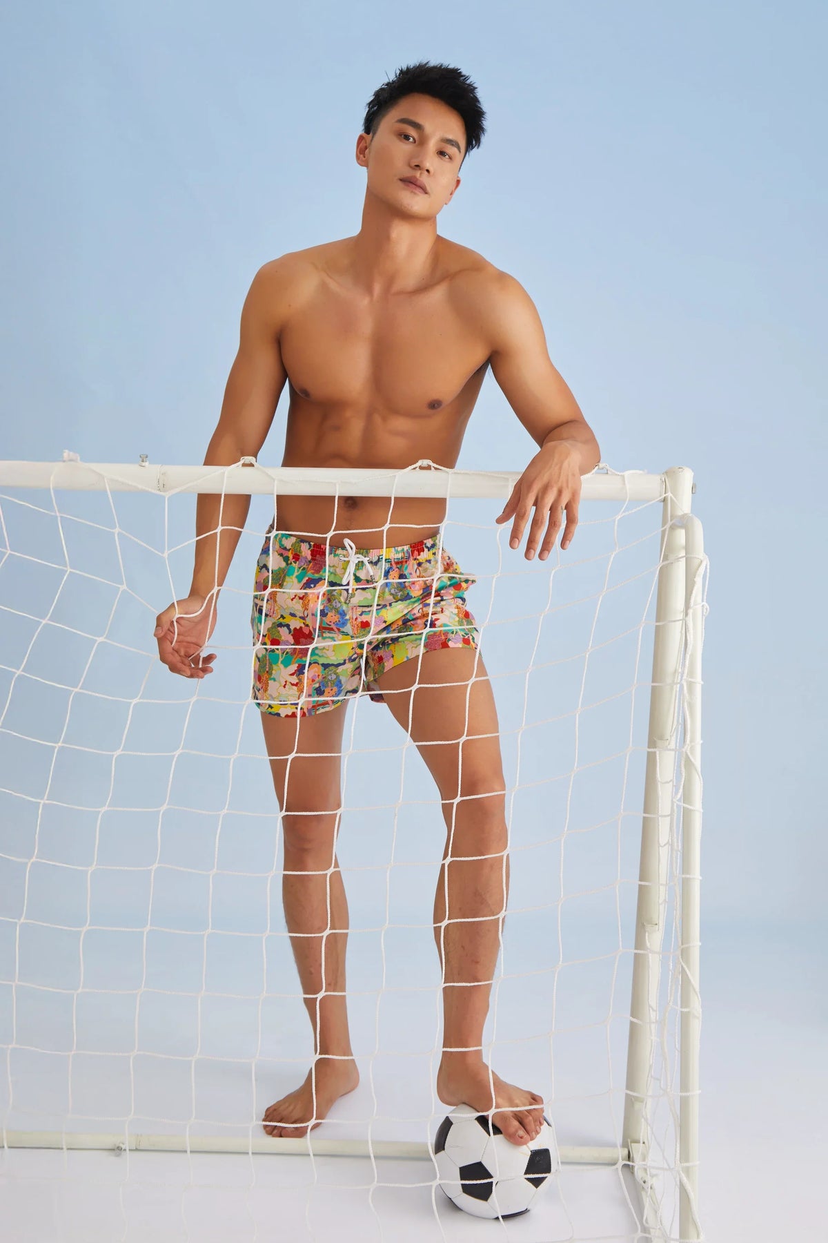 Men’s Printed Beach Shorts – Casual & Comfortable Sleepwear