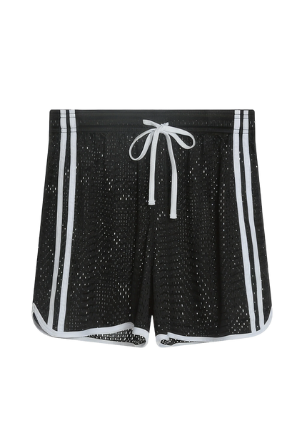 Men's Hooded Tank Top & Shorts Set – Mesh Cutout, Breathable & Lightweight