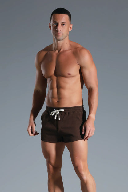 Men's Boxer Lounge Hot Pants – Ultra-Short, Breathable & Cozy