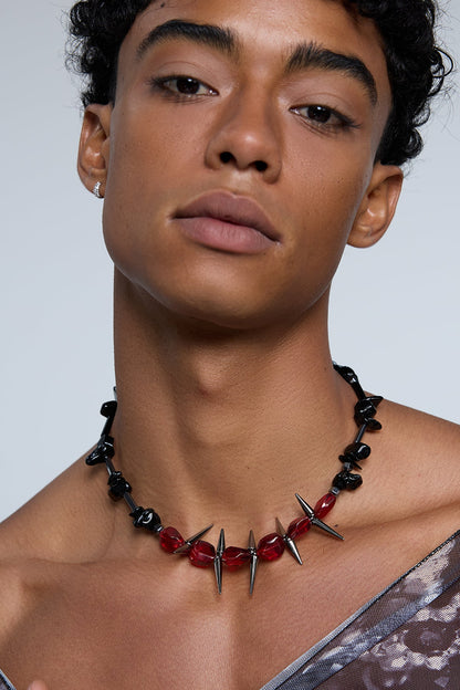 Kinetic Loop Punk Necklace