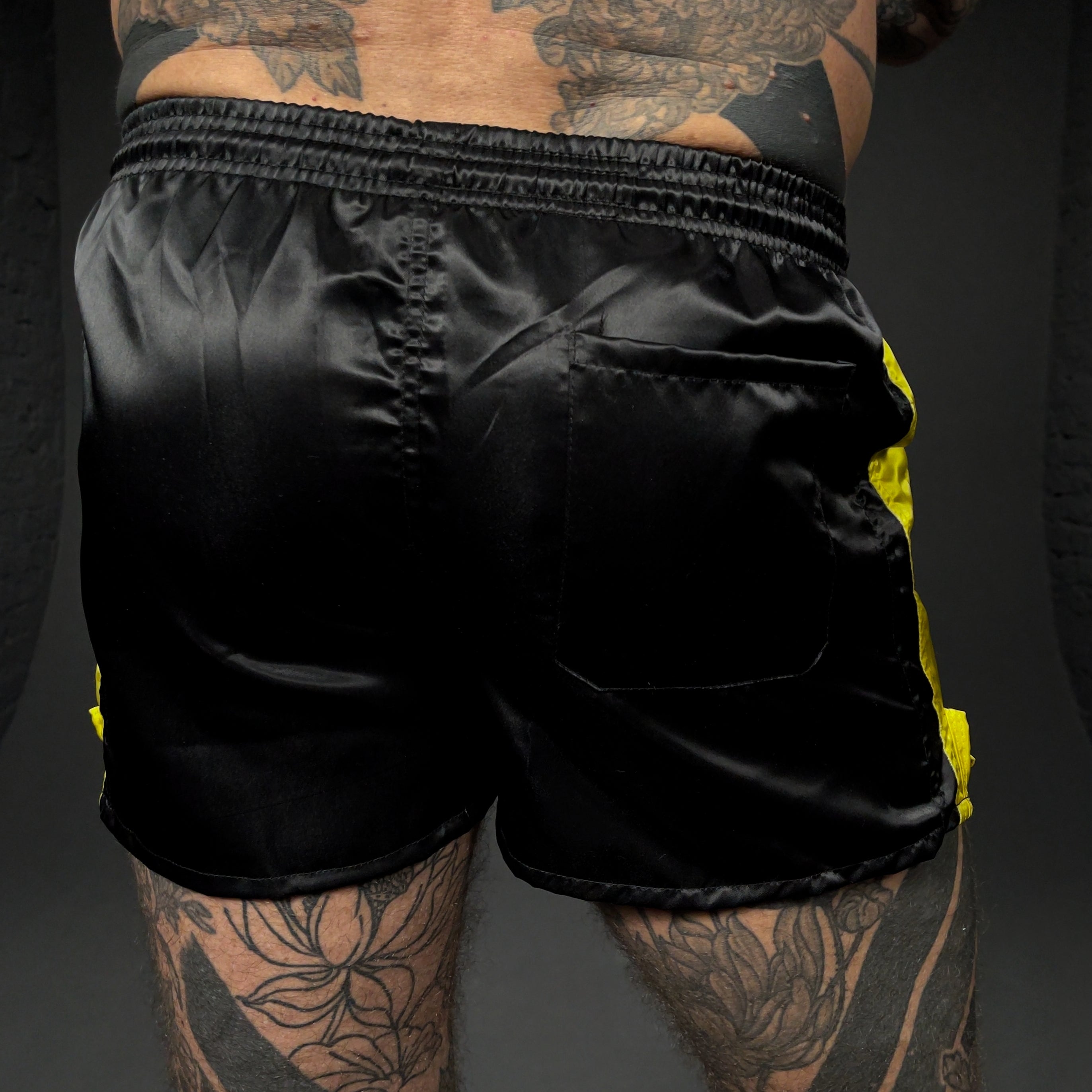 KINKSTER SHORT NYLON BLK/YEL