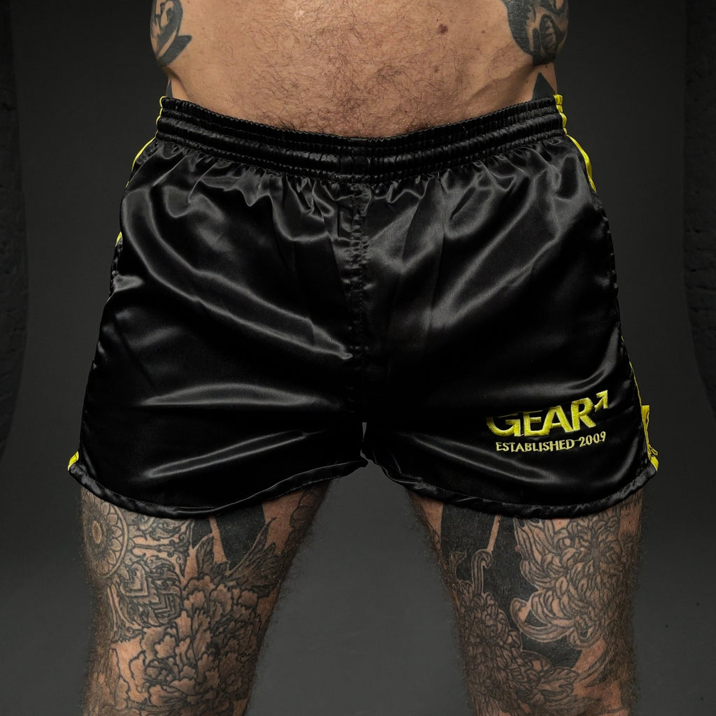 KINKSTER SHORT NYLON BLK/YEL