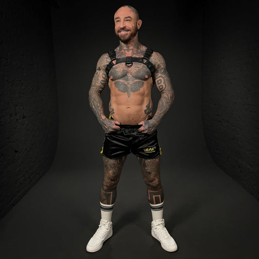 KINKSTER SHORT NYLON BLK/YEL