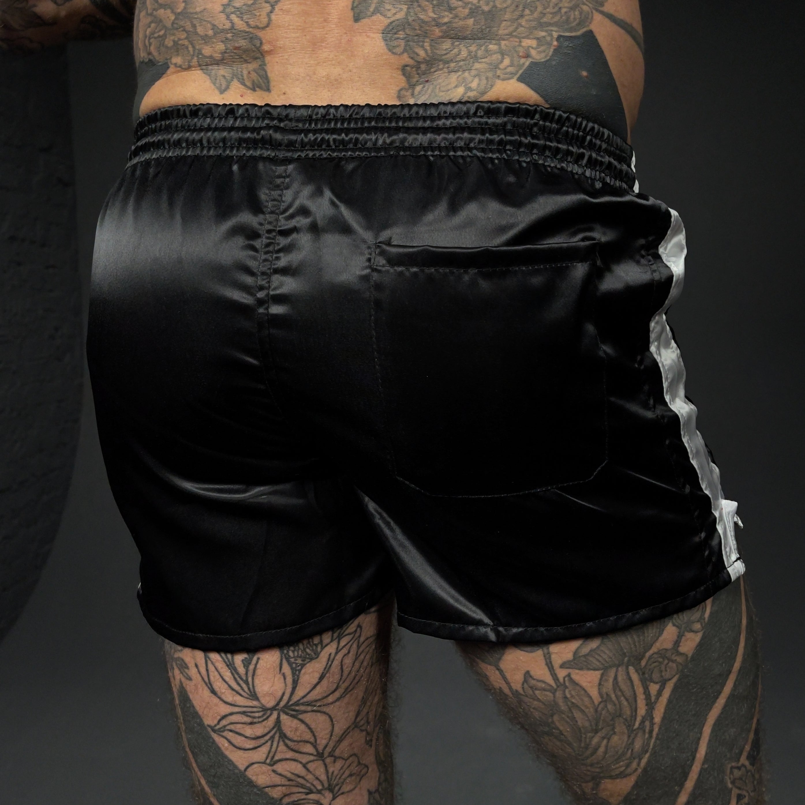 KINKSTER SHORT NYLON BLK/WHT