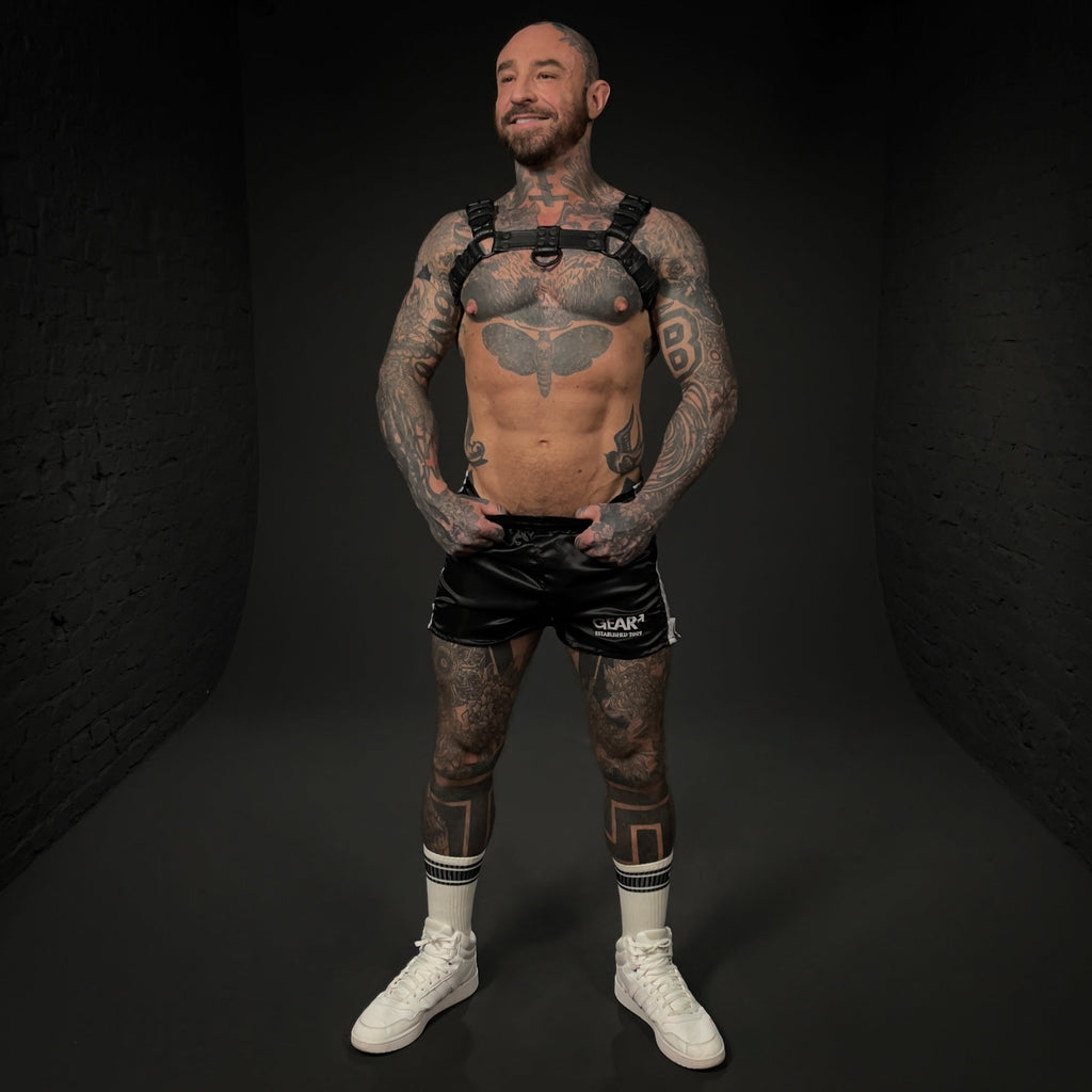 KINKSTER SHORT NYLON BLK/WHT