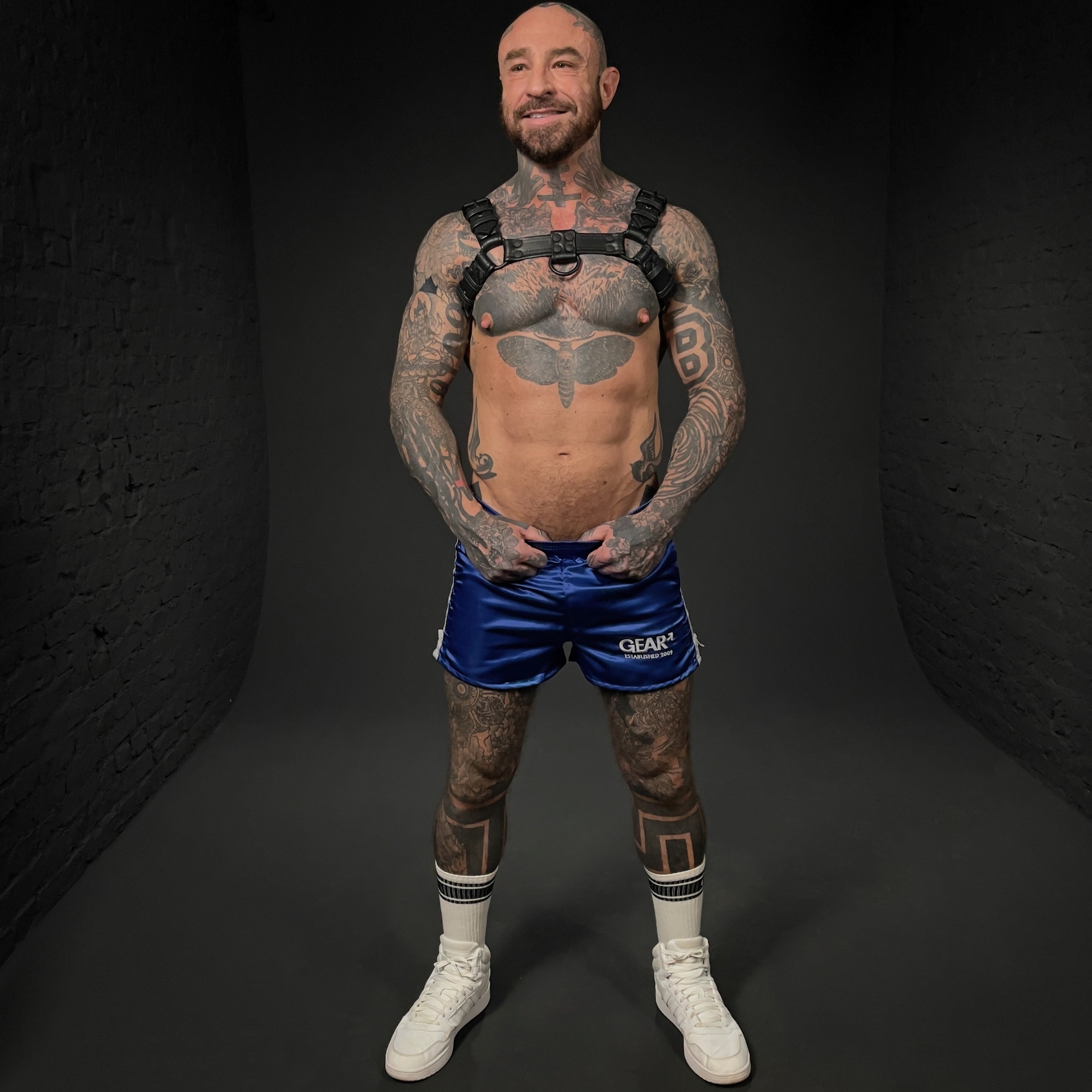 KINKSTER SHORT NYLON BLUE/WHT