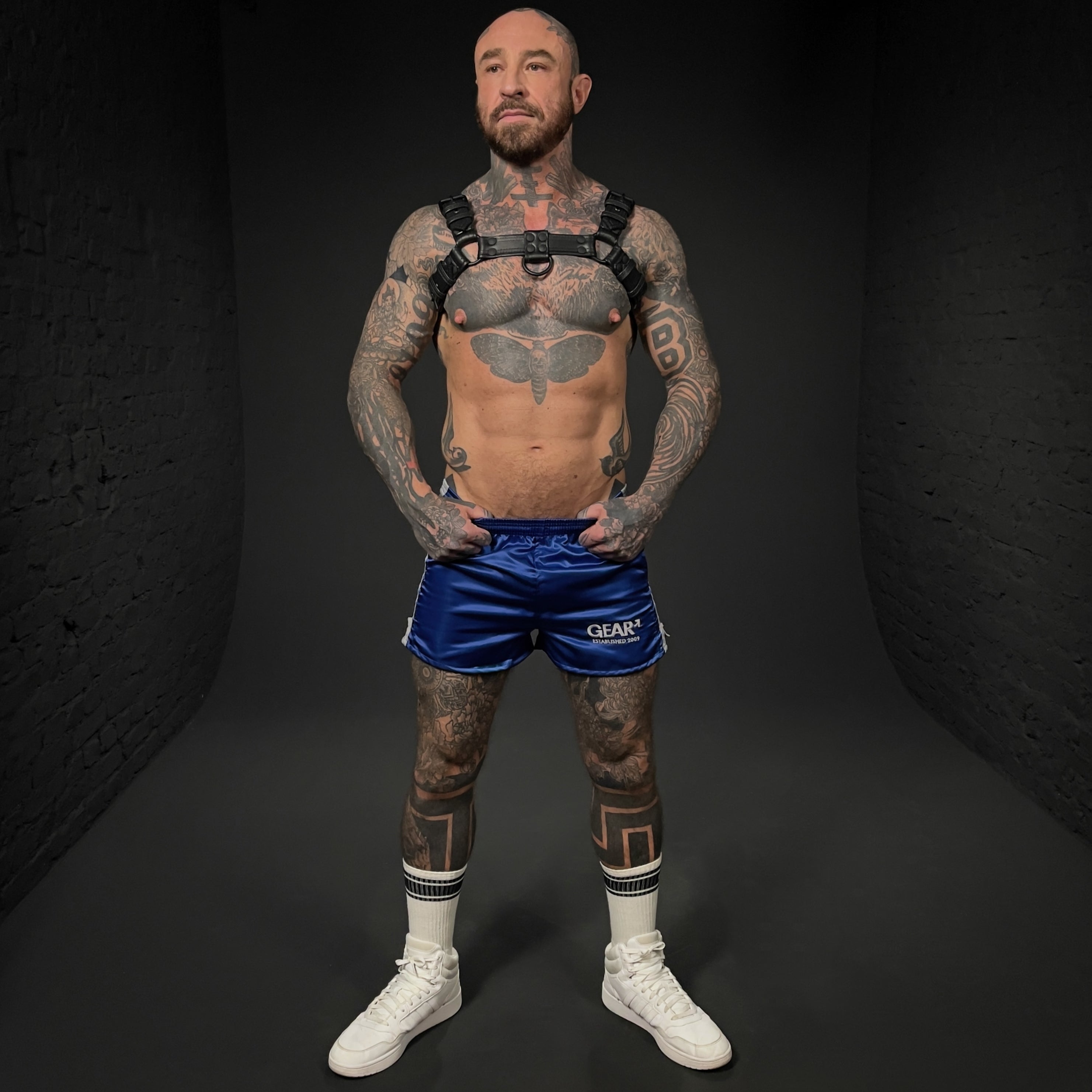 KINKSTER SHORT NYLON BLUE/WHT