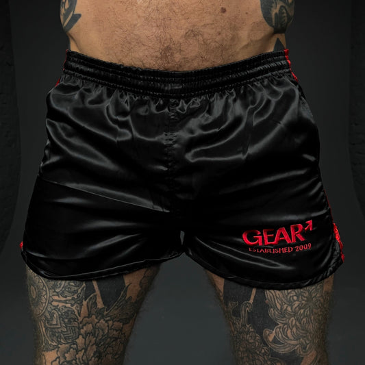 KINKSTER SHORT NYLON BLK/RED