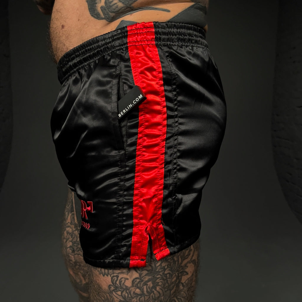 KINKSTER SHORT NYLON BLK/RED