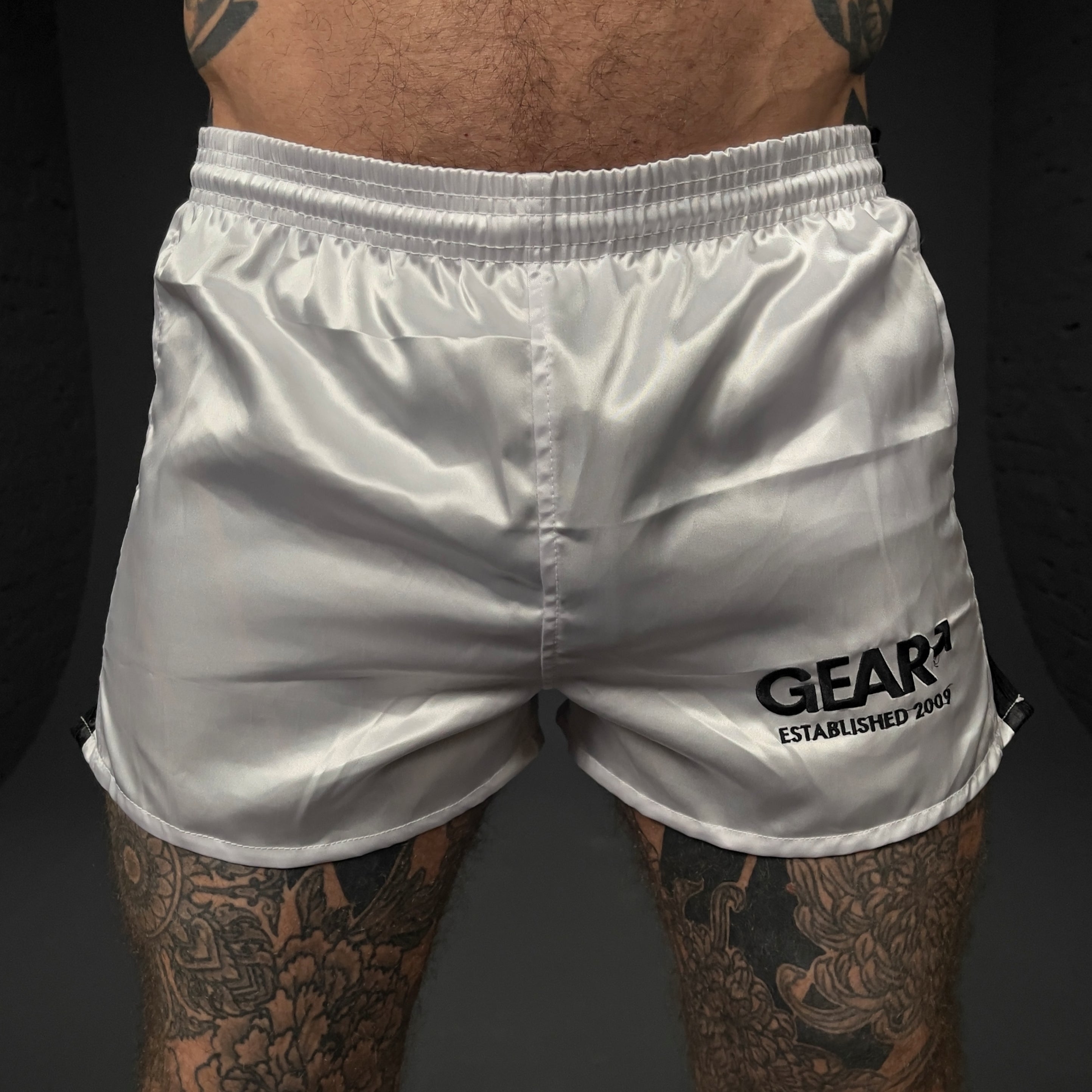 KINKSTER SHORT NYLON WHT/BLK