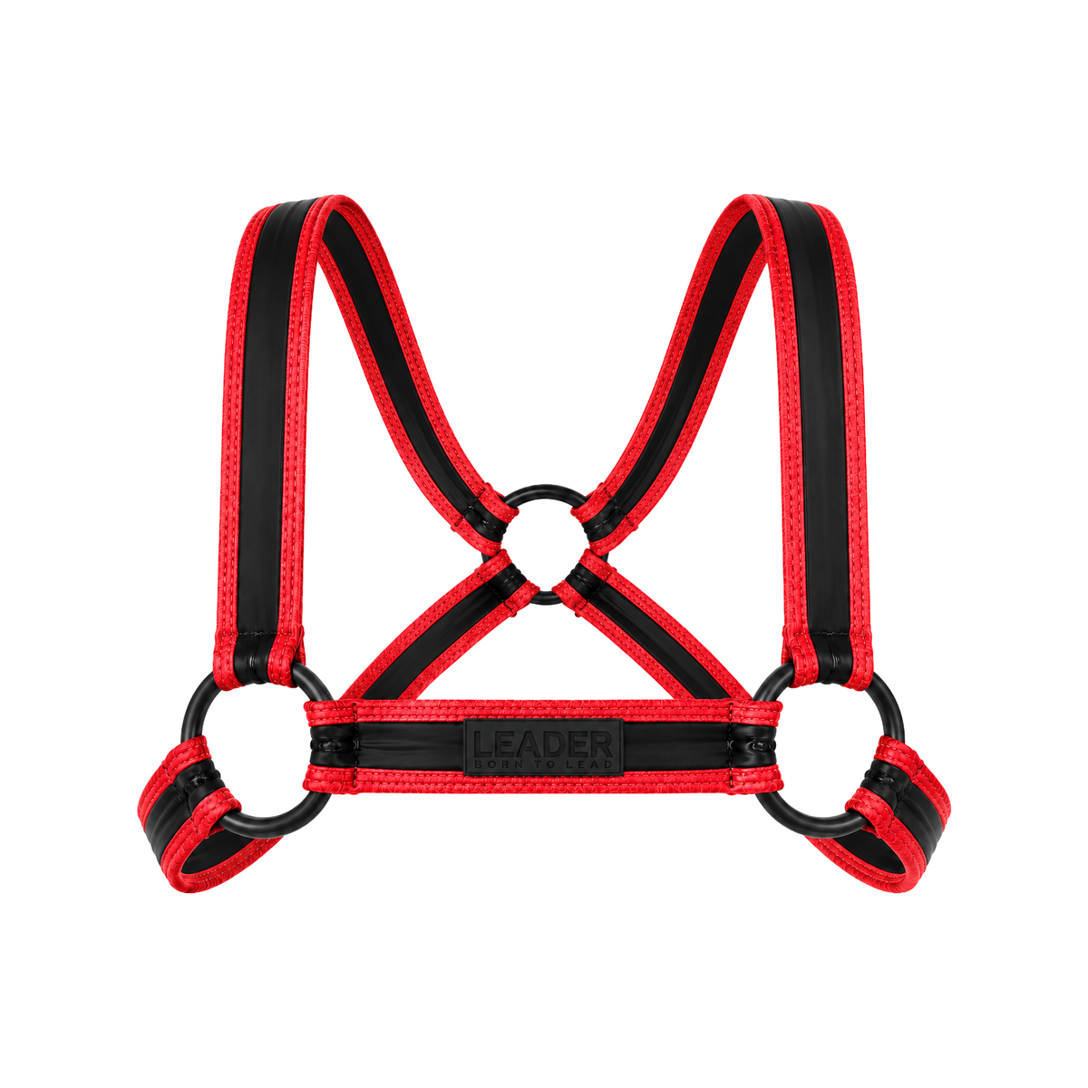 LEADER FETISH Brut Harness Red