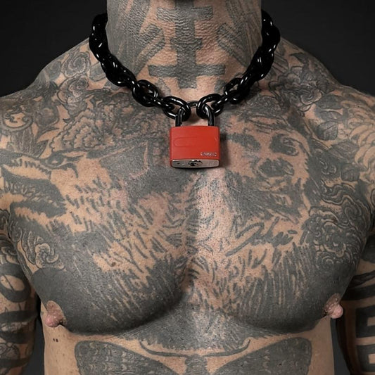 LIL' BLACK COLLAR & CUSTOM LOCK 19'