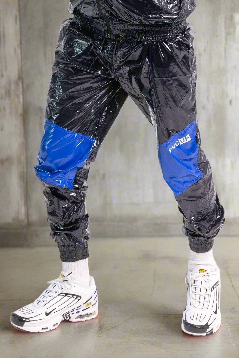 EYES UP - black / blue - PANTS - NYLON