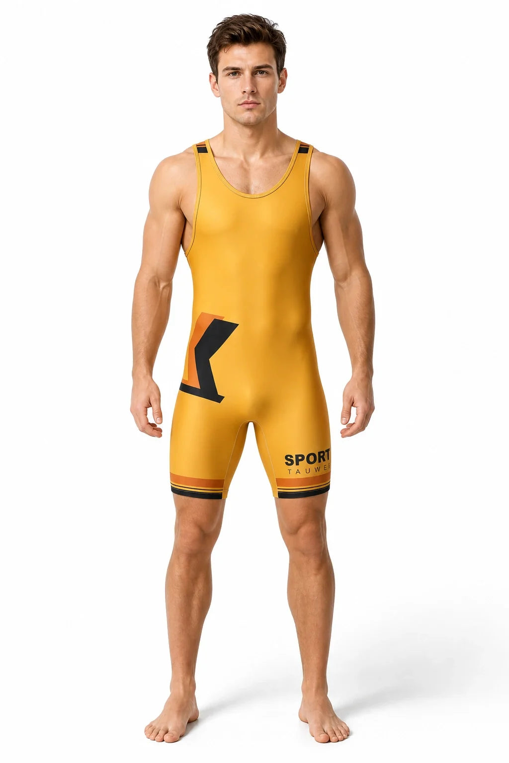Men's Athletic Training Bodysuit