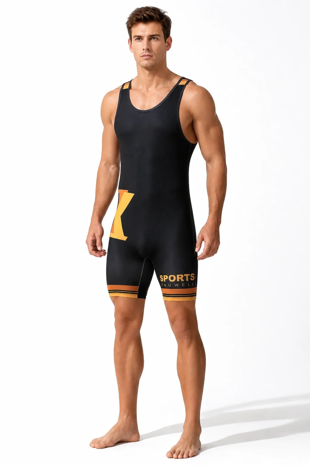 Men's Athletic Training Bodysuit