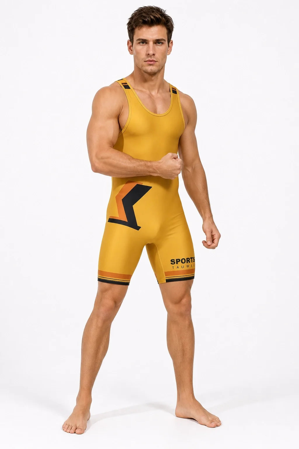 Men's Athletic Training Bodysuit