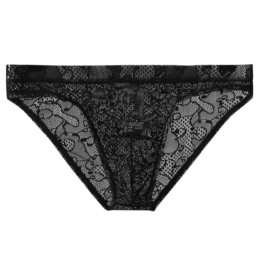 Lace Sexy Semi-Transparent Panties For Men
