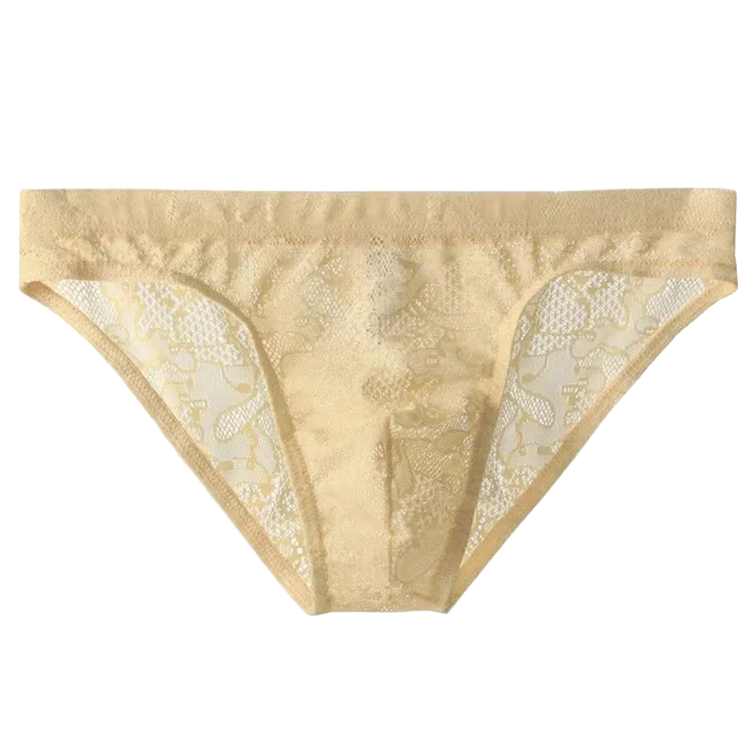 Lace Sexy Semi-Transparent Panties For Men