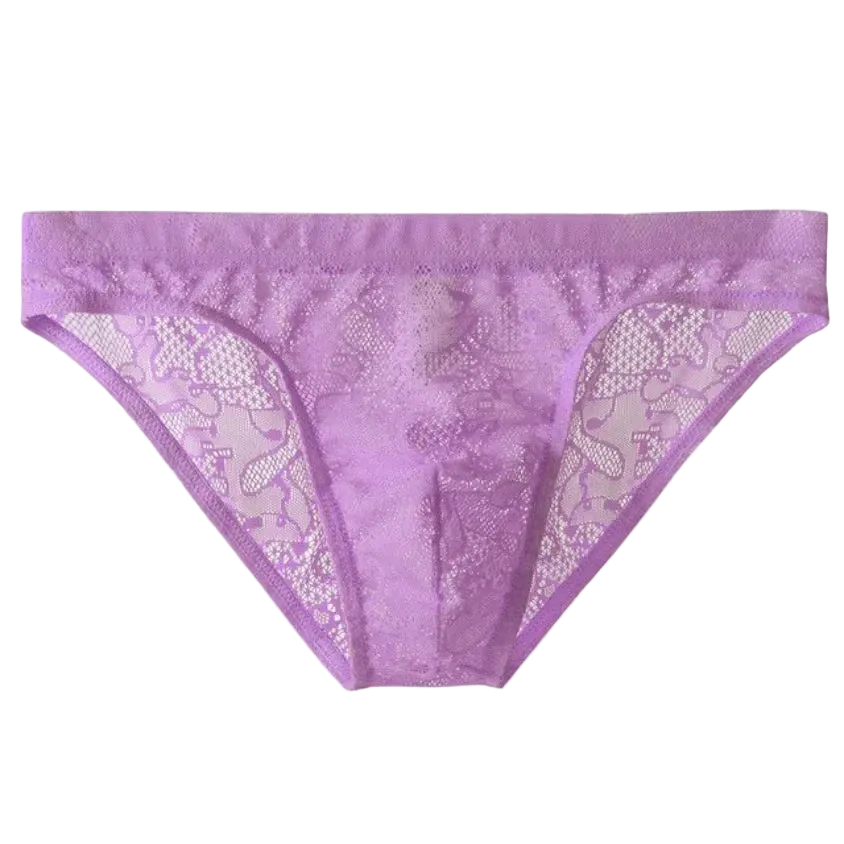 Lace Sexy Semi-Transparent Panties For Men