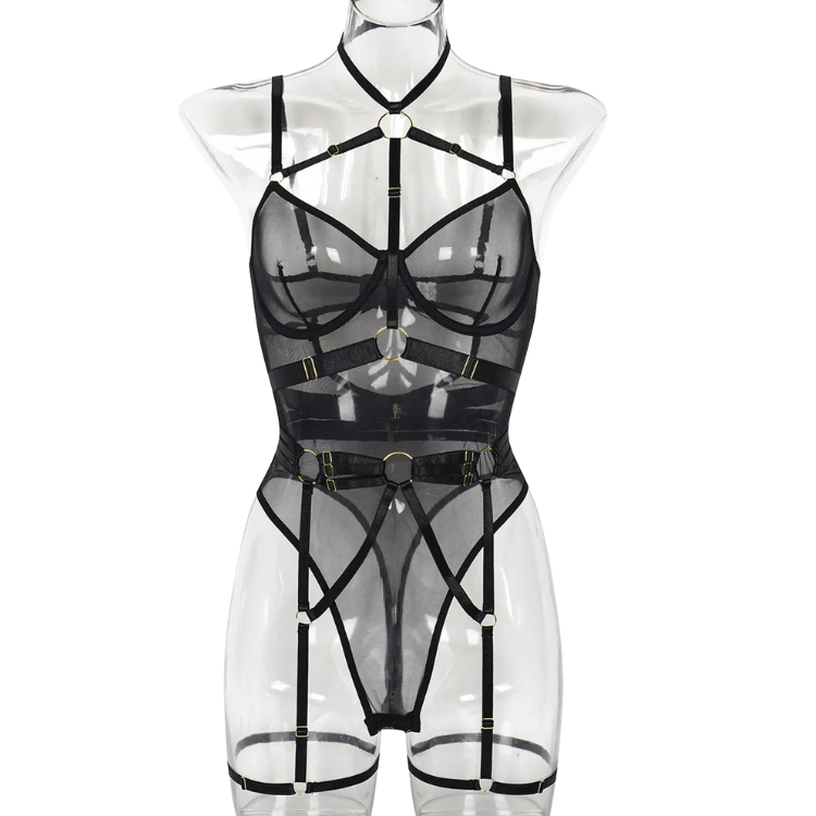 Laced in Lust Roleplay Harness Set