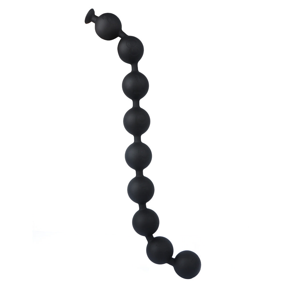 Nine Realms - Large Anal Beads - 9 Balls With Tail - Deep Anal Toy