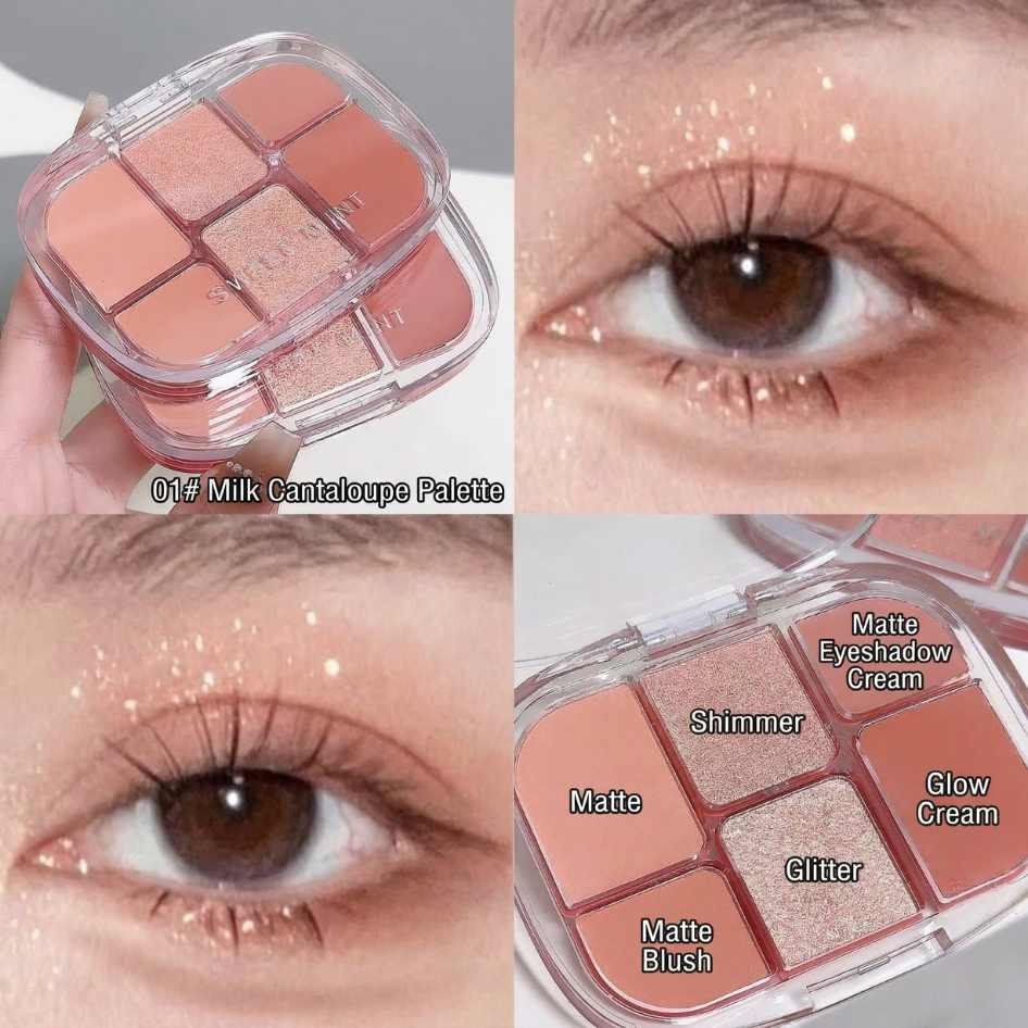 Six-Color All-Over Palette