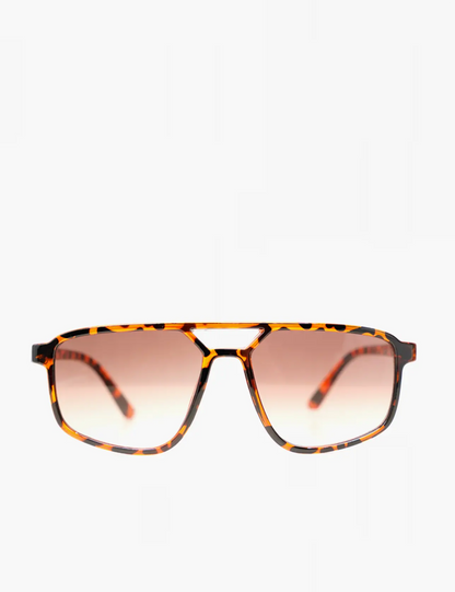 LUKE AVIATOR SUNGLASSES - Tortoiseshell