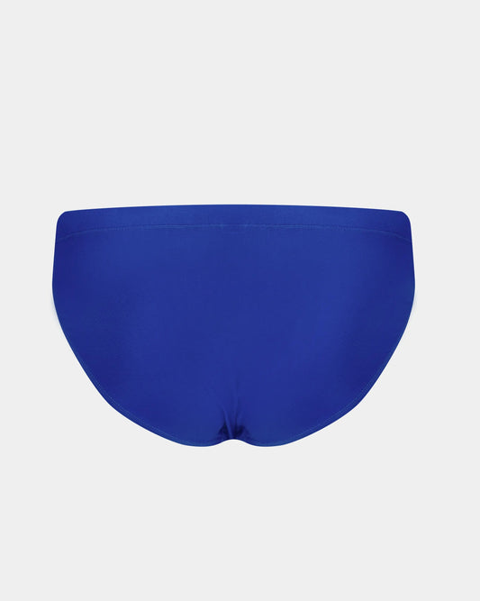 Retro Core Razor Brief - Blue & Brandy