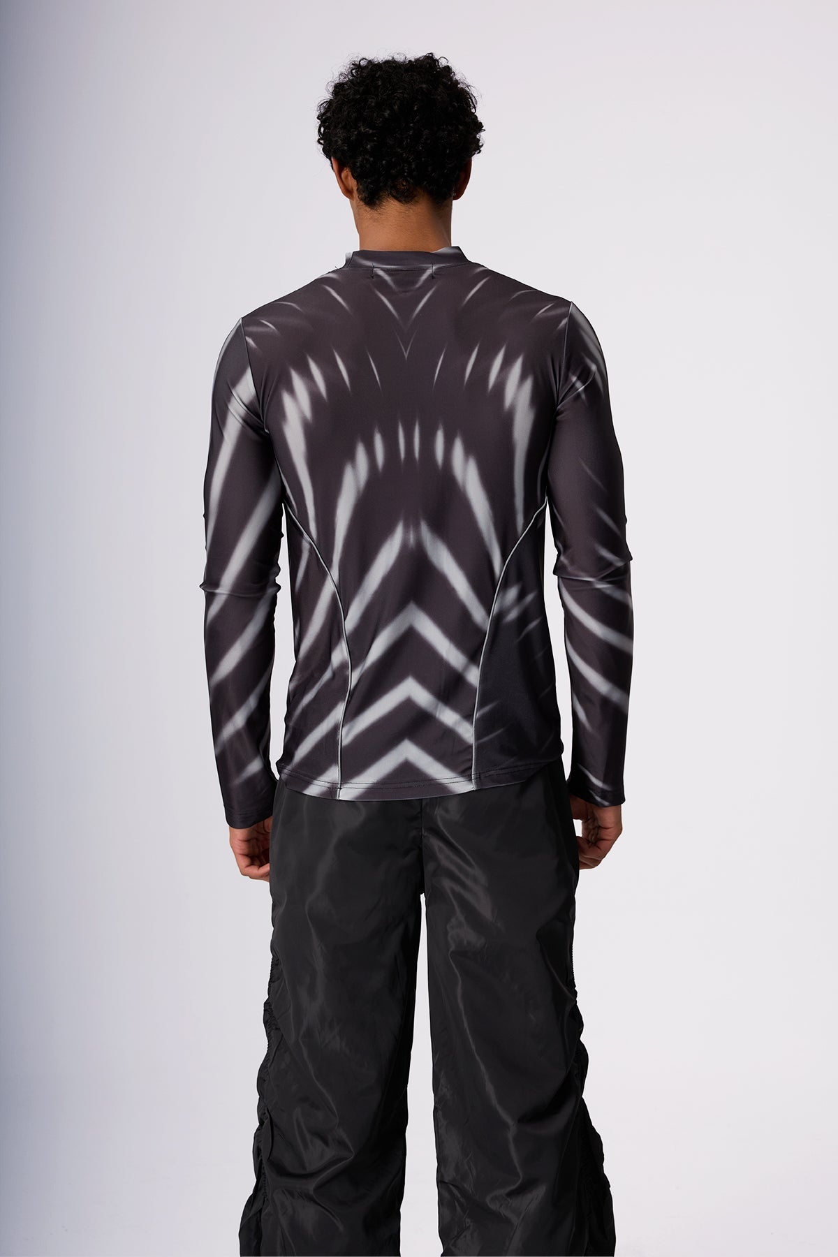 Light Wave Long Sleeve Punk Top