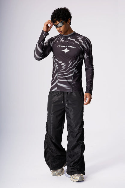 Light Wave Long Sleeve Punk Top