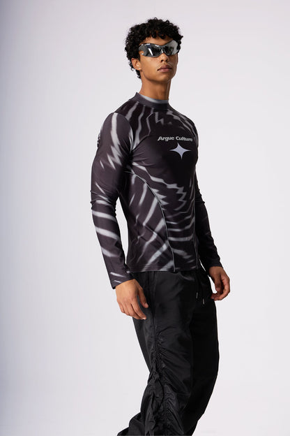 Light Wave Long Sleeve Punk Top