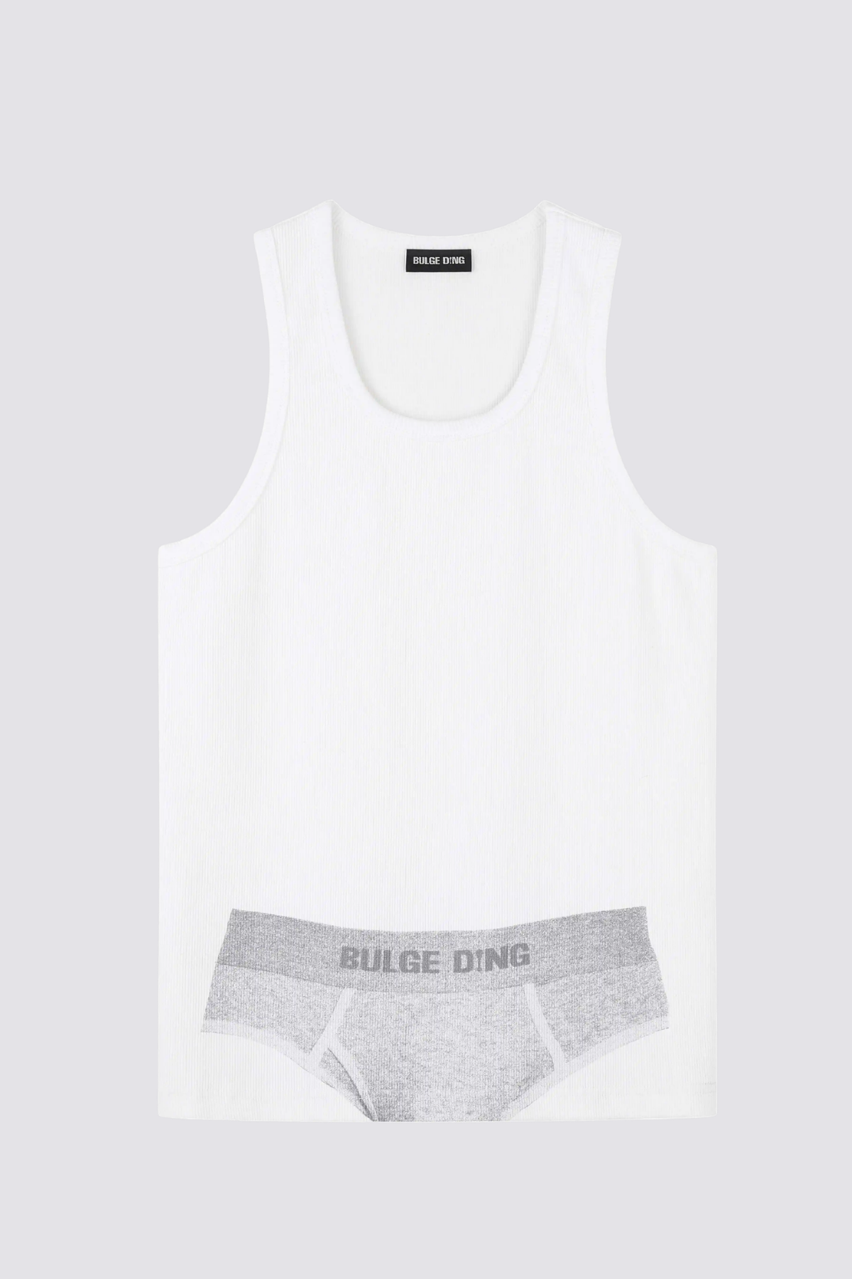 Linear Graphic Print Tank Top