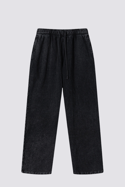 Linear Pace Straight Pants Black