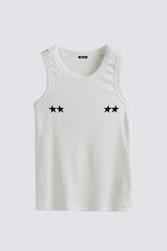 Liquid Neon Star Tank Top