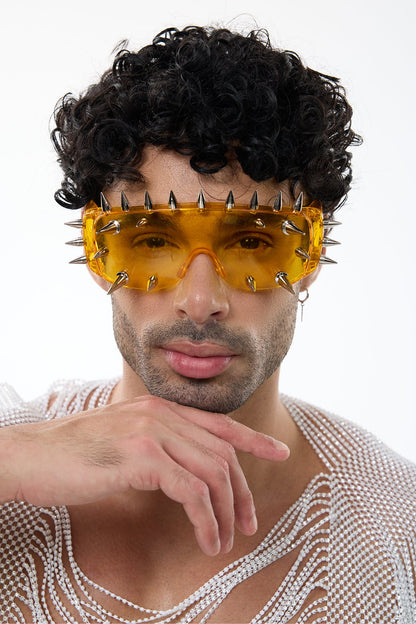 Loop Lens Rivet Sunglasses