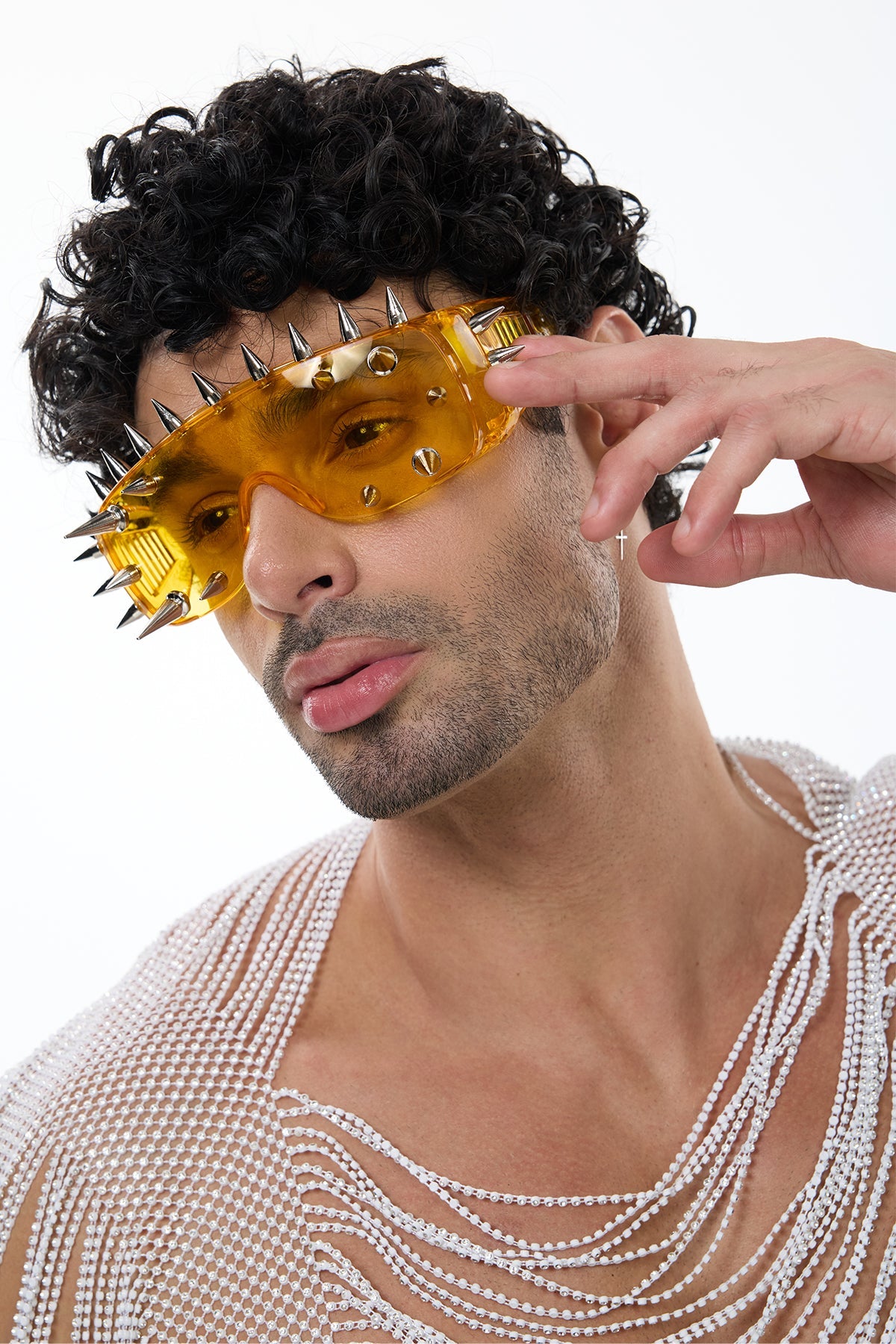 Loop Lens Rivet Sunglasses
