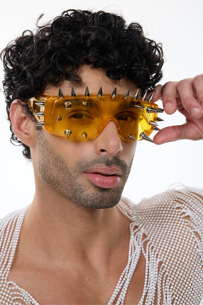 Loop Lens Rivet Sunglasses