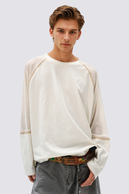 Loop Pulse Long Sleeve Knit Top
