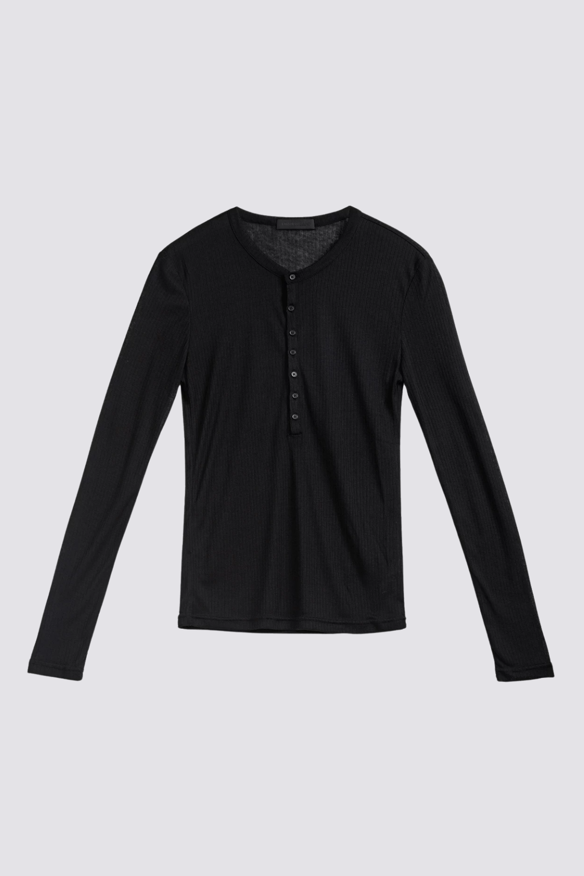 Low Signal Long Sleeve Button Top