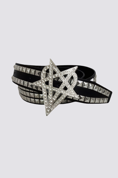 Lunar Gem Star Rhinestone Belt