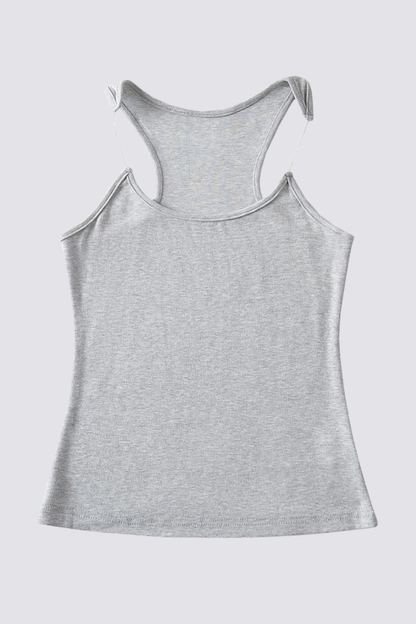 Lush Beam Tank Top Grey