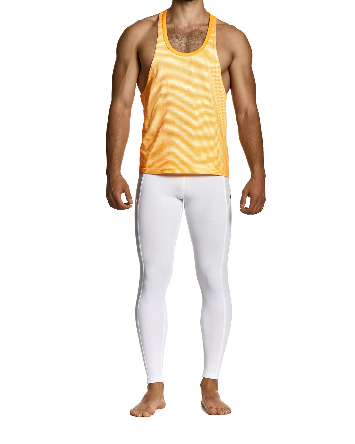 MODUS VIVENDI Pied de Coq Tanktop Yellow