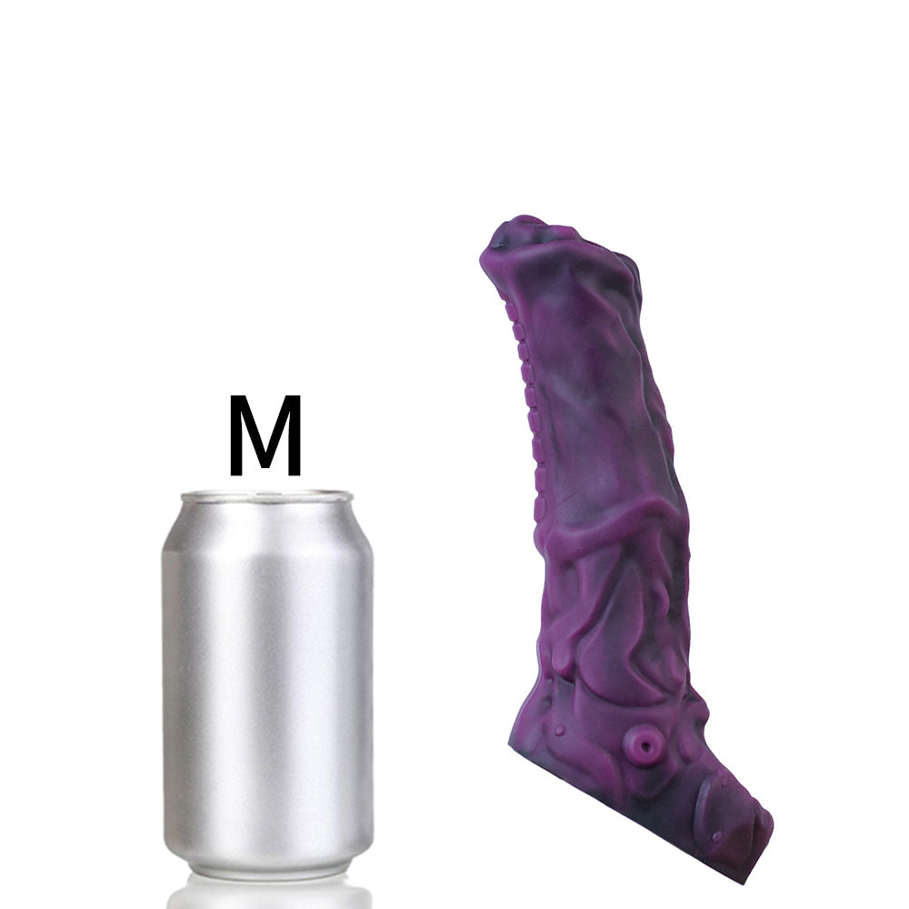 Nothosaur IRONN 025 - 4-5 Inch Penis Extension Sleeve - Centaur Cock Sleeve - Silicone Sleeve with Ring