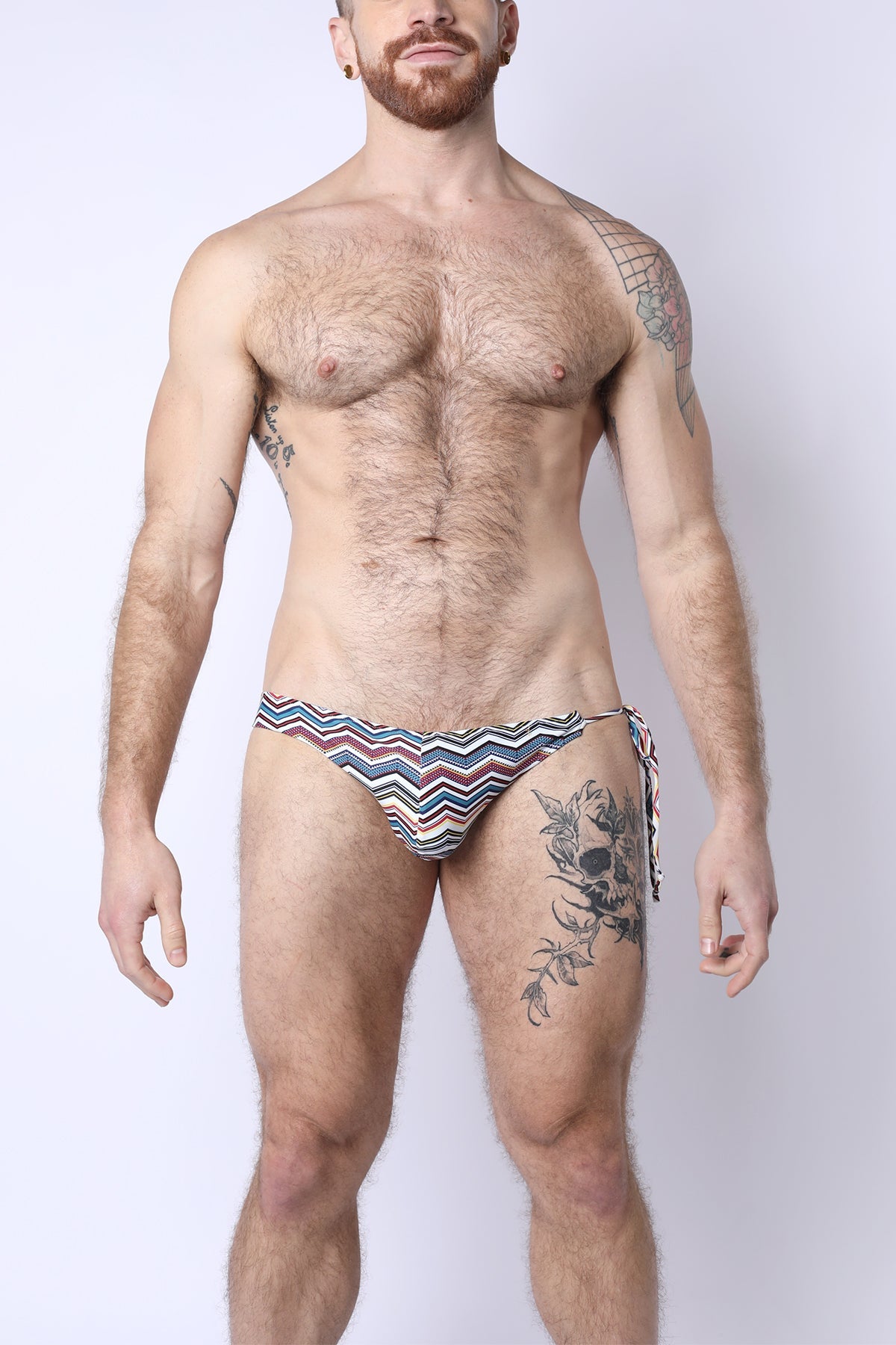 Maui Side Tie REVERSIBLE Low Rise Swim Brief **FINAL SALE**