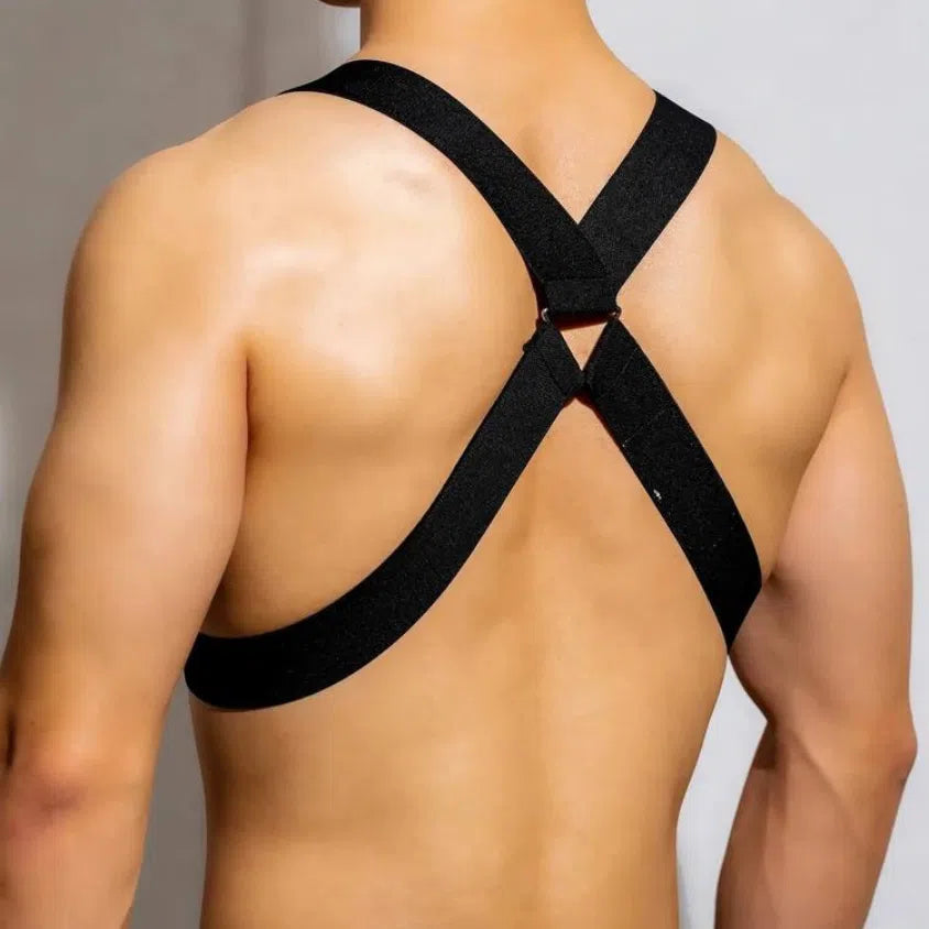 Metal Buckle Chest Strap Harness