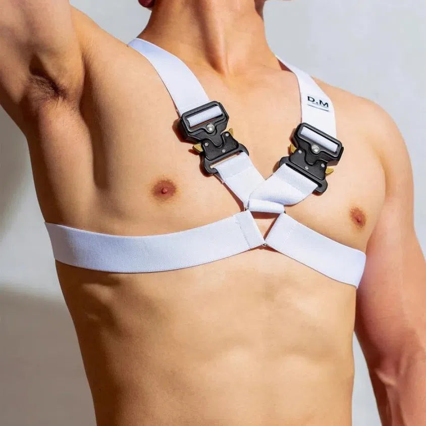 Metal Buckle Chest Strap Harness
