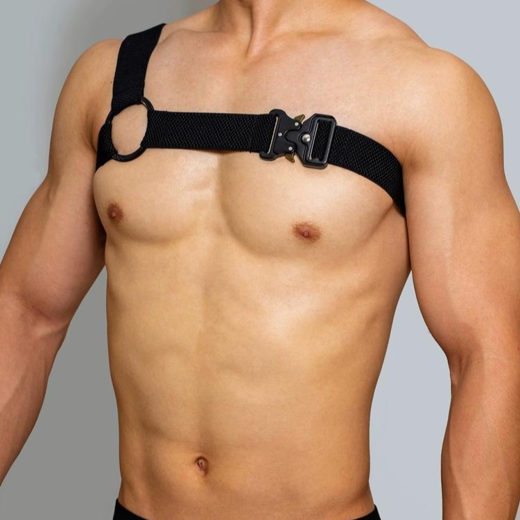 Metal Buckle Sexy Chest Strap Harness