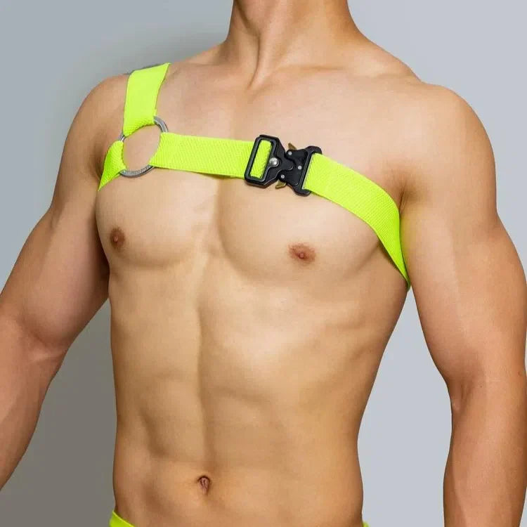 Metal Buckle Sexy Chest Strap Harness
