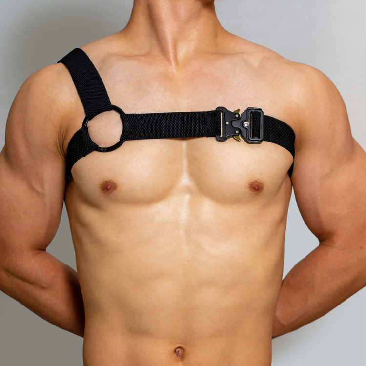 Metal Buckle Sexy Chest Strap Harness